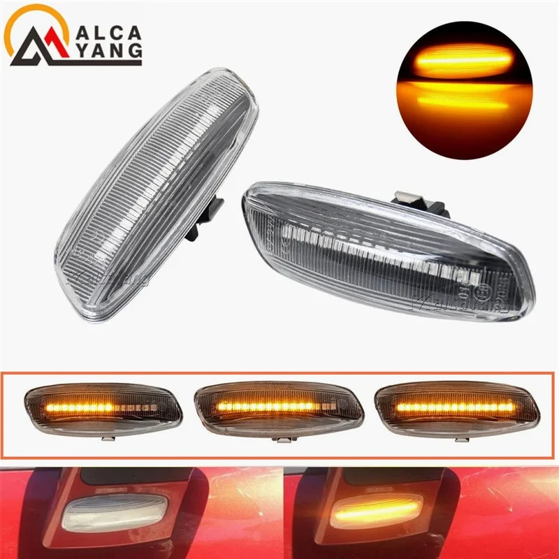Für Peugeot 207 308 3008 5008 RCZ Für Citroen C3 C4 C5 DS3 DS4 Auto LED Dynamische Blinker Blinker Seite marker Kotflügel Licht
