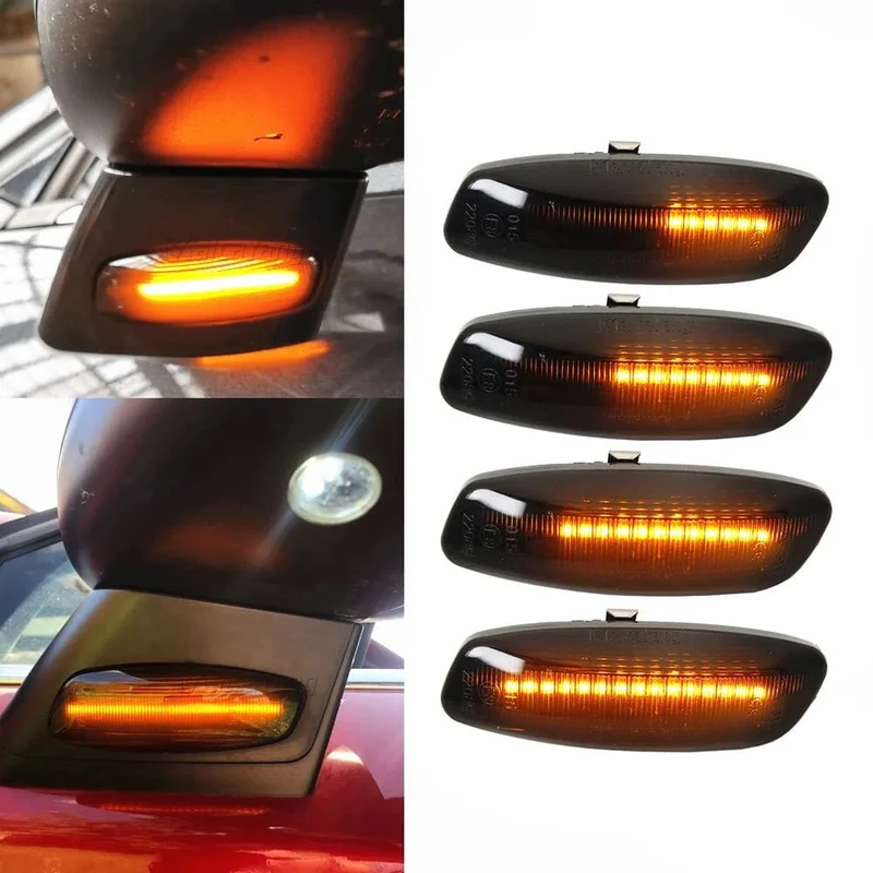 Für Peugeot 207 308 3008 5008 RCZ Für Citroen C3 C4 C5 DS3 DS4 Auto LED Dynamische Blinker Blinker Seite marker Kotflügel Licht