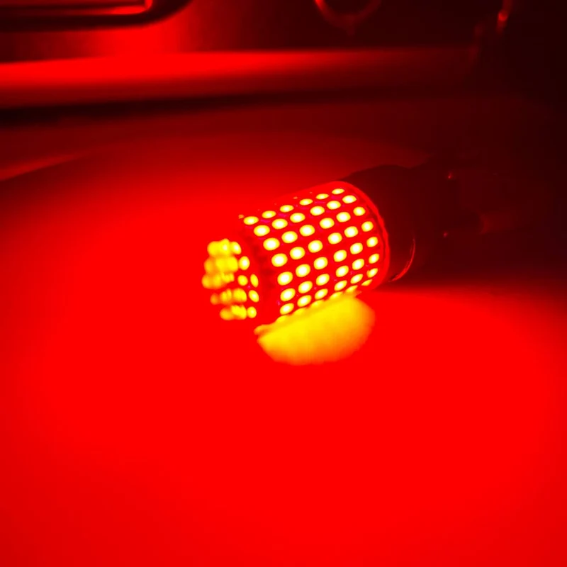 2 stücke 1156 BA15S P21W BAU15S PY21W 7440 W21W P21/5W 1157 BAY15D 7443 3157 Led-lampen 144smd CanBus lampe Reverse Blinker Licht