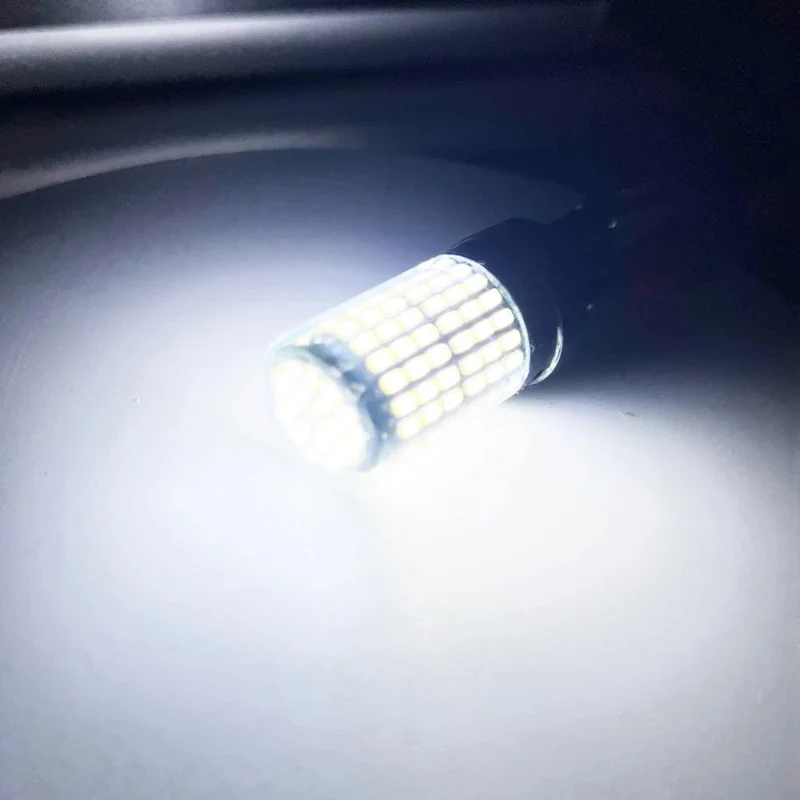 2 stücke 1156 BA15S P21W BAU15S PY21W 7440 W21W P21/5W 1157 BAY15D 7443 3157 Led-lampen 144smd CanBus lampe Reverse Blinker Licht