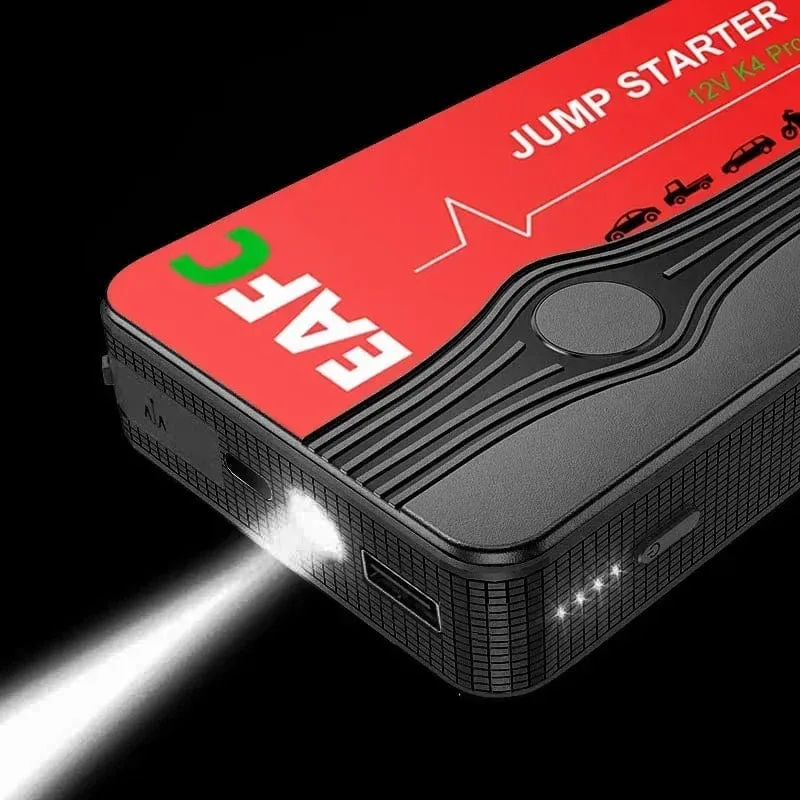 12V Tragbare Auto Starthilfe Auto Batterie Booster Ladegerät Auto Notfall Booster Power Bank Ausgangs Gerät