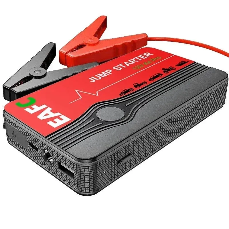 12V Tragbare Auto Starthilfe Auto Batterie Booster Ladegerät Auto Notfall Booster Power Bank Ausgangs Gerät