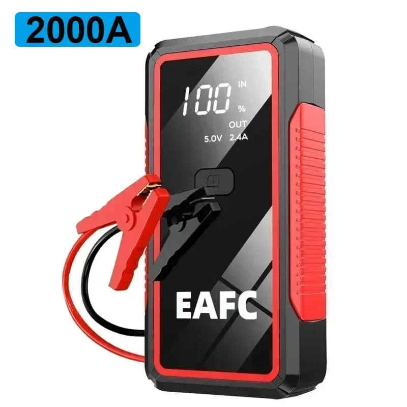 12V Tragbare Auto Starthilfe Auto Batterie Booster Ladegerät Auto Notfall Booster Power Bank Ausgangs Gerät
