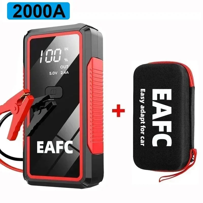 12V Tragbare Auto Starthilfe Auto Batterie Booster Ladegerät Auto Notfall Booster Power Bank Ausgangs Gerät