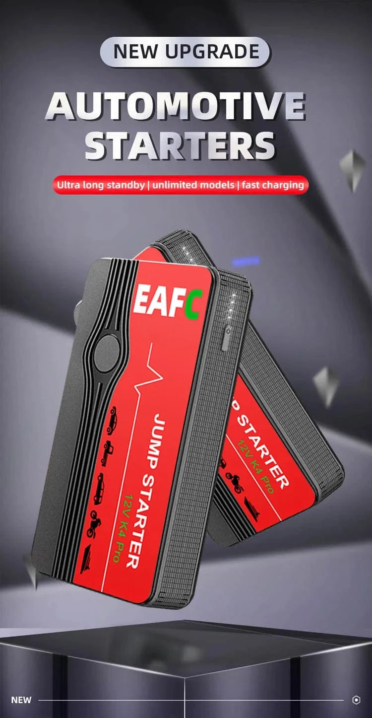 12V Tragbare Auto Starthilfe Auto Batterie Booster Ladegerät Auto Notfall Booster Power Bank Ausgangs Gerät