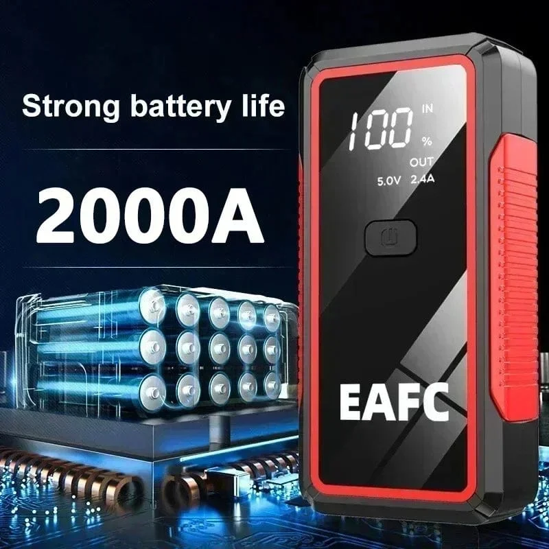 Heißer 600/1200/2000A Tragbare Auto Starthilfe Power Bank Auto Booster Ladegerät 12V Ausgangs Gerät Benzin Diesel auto Booster