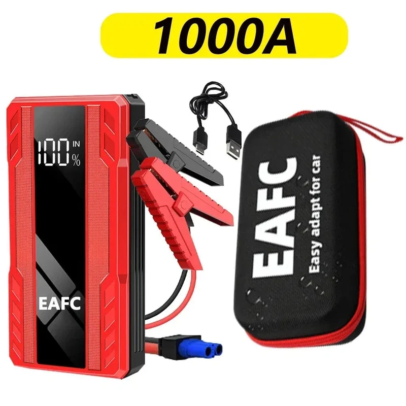 Heißer 600/1200/2000A Tragbare Auto Starthilfe Power Bank Auto Booster Ladegerät 12V Ausgangs Gerät Benzin Diesel auto Booster