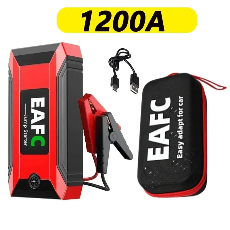 Heißer 600/1200/2000A Tragbare Auto Starthilfe Power Bank Auto Booster Ladegerät 12V Ausgangs Gerät Benzin Diesel auto Booster