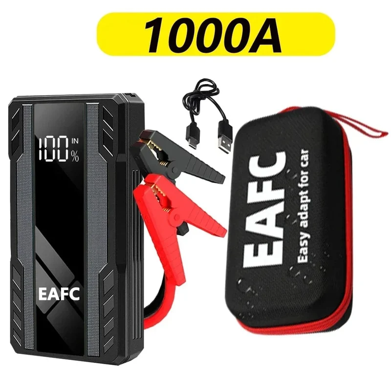 Heißer 600/1200/2000A Tragbare Auto Starthilfe Power Bank Auto Booster Ladegerät 12V Ausgangs Gerät Benzin Diesel auto Booster