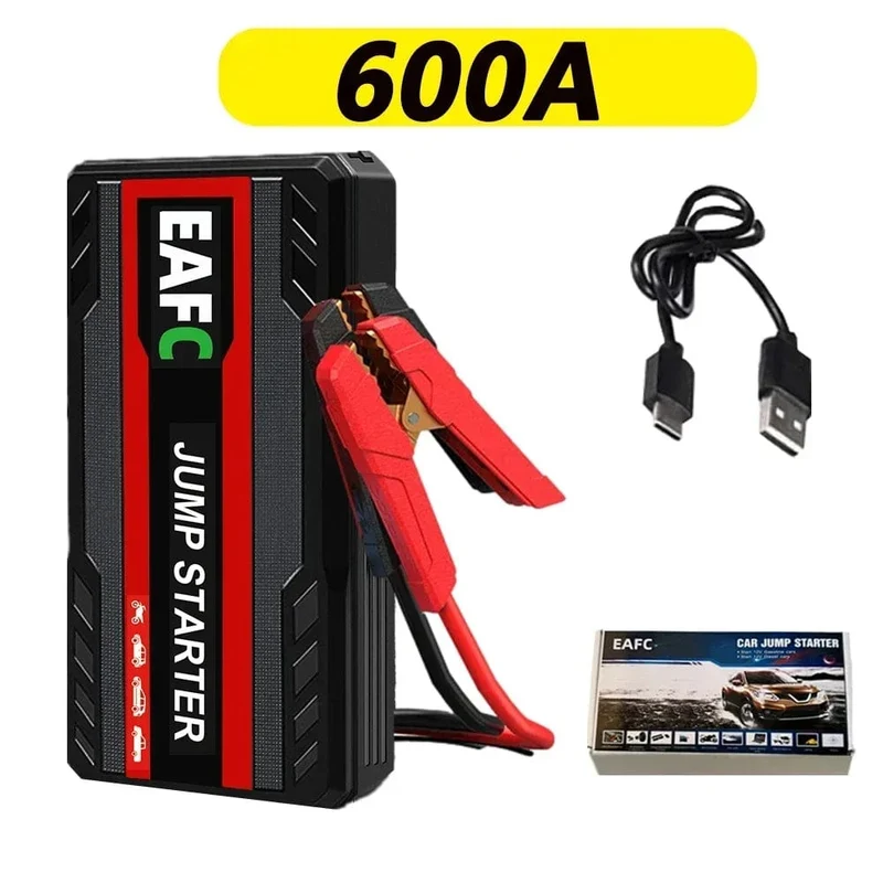 Heißer 600/1200/2000A Tragbare Auto Starthilfe Power Bank Auto Booster Ladegerät 12V Ausgangs Gerät Benzin Diesel auto Booster