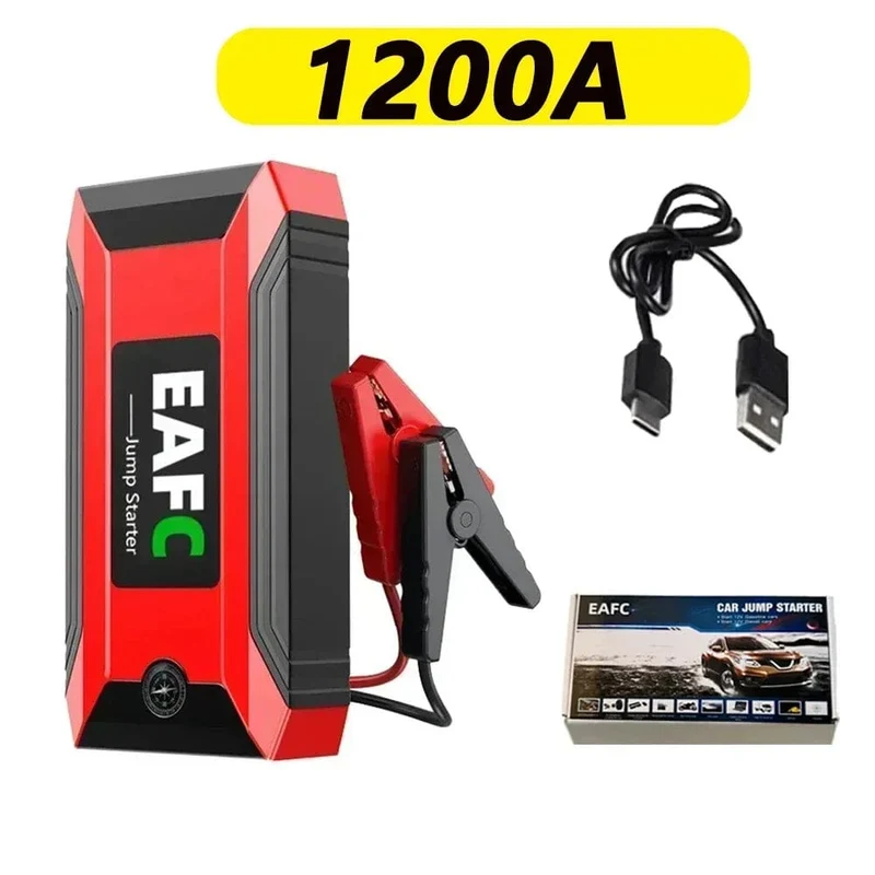 Heißer 600/1200/2000A Tragbare Auto Starthilfe Power Bank Auto Booster Ladegerät 12V Ausgangs Gerät Benzin Diesel auto Booster