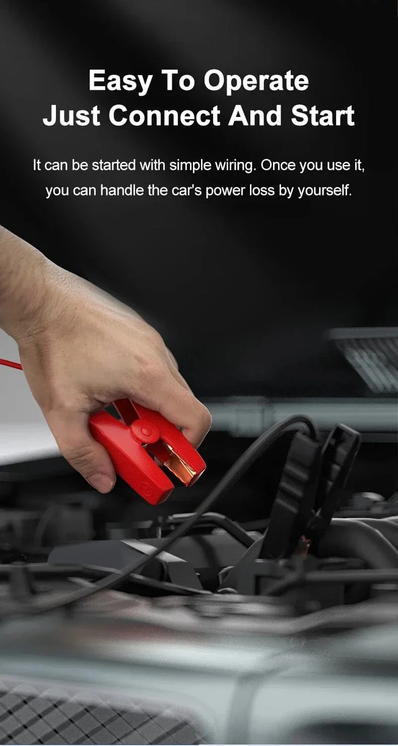 Heißer 600/1200/2000A Tragbare Auto Starthilfe Power Bank Auto Booster Ladegerät 12V Ausgangs Gerät Benzin Diesel auto Booster