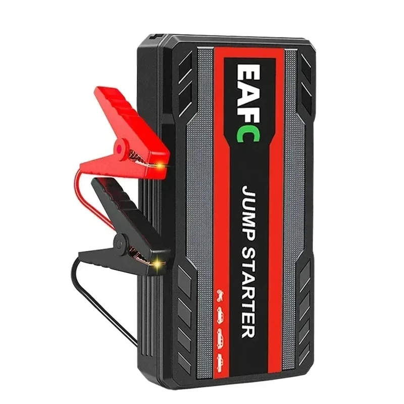 Spitzenstrom 600A Auto Starthilfe Power Bank 12V Tragbares Autobatterie-Booster-Ladegerät Ausgangsgerät Benzin-Diesel-Autostarter