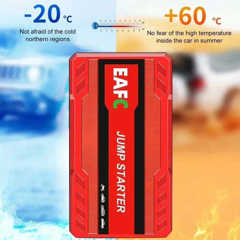 Auto Starthilfe Batterie Power Bank 600A für Auto Starter Tragbarer Notfall Booster 12V Auto Start Gerät Benzin Diesel
