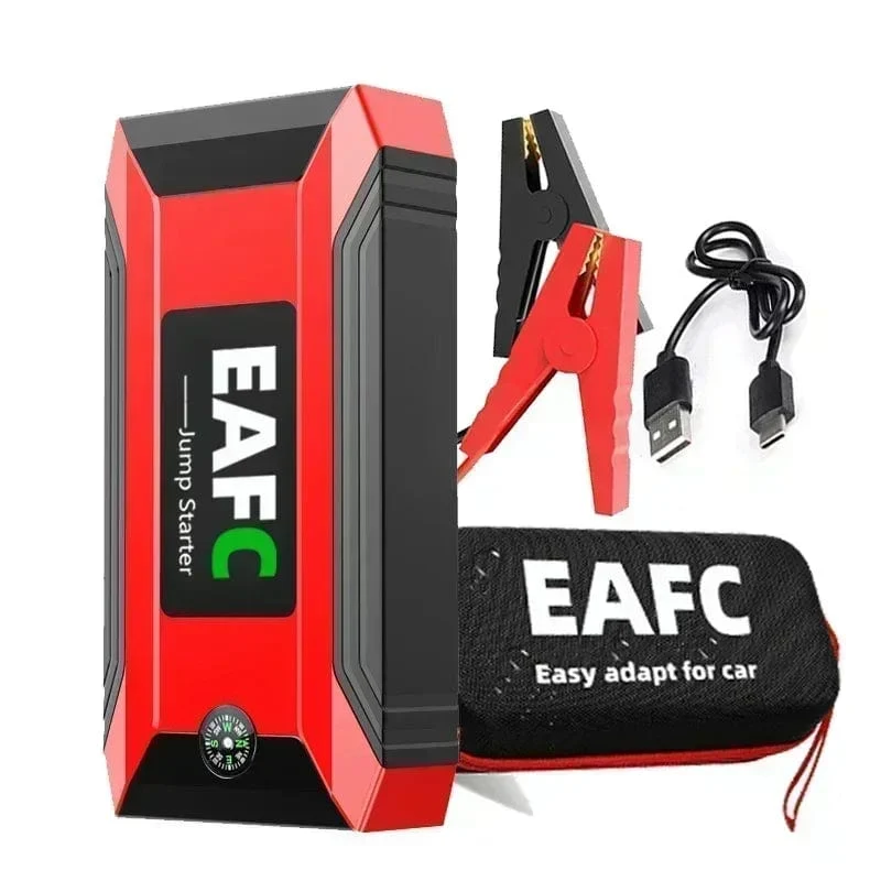 EAFC 12V Auto Starthilfe Power Bank Tragbares Autobatterie-Booster-Ladegerät Startgerät Auto-Notstartbeleuchtung