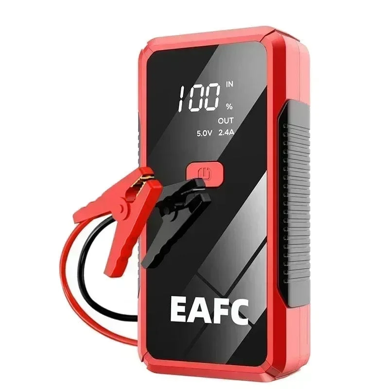 EAFC 12V Auto Starthilfe Power Bank Tragbares Autobatterie-Booster-Ladegerät Startgerät Auto-Notstartbeleuchtung