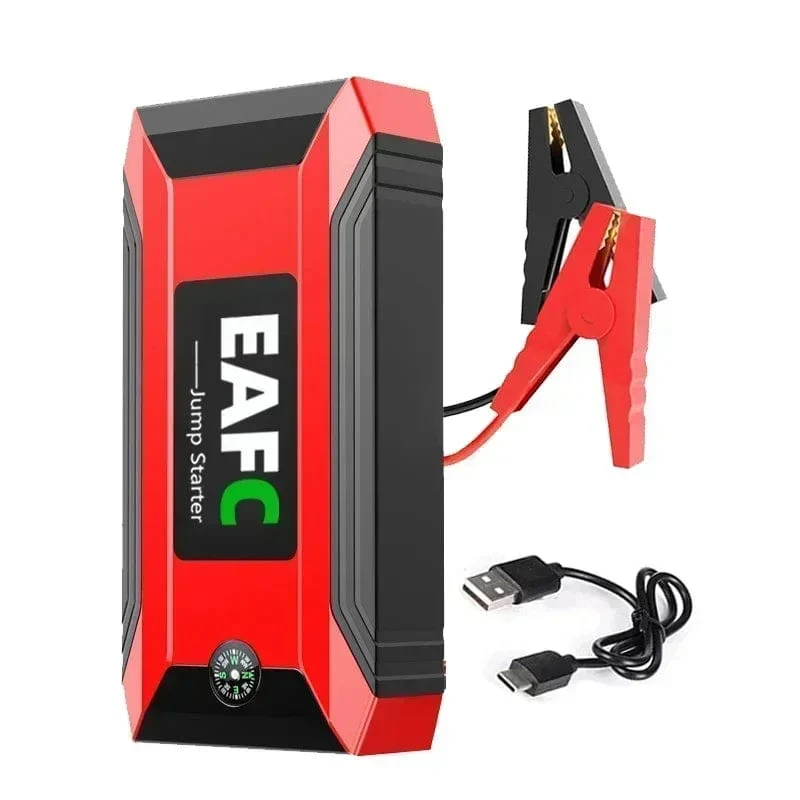 EAFC 12V Auto Starthilfe Power Bank Tragbares Autobatterie-Booster-Ladegerät Startgerät Auto-Notstartbeleuchtung