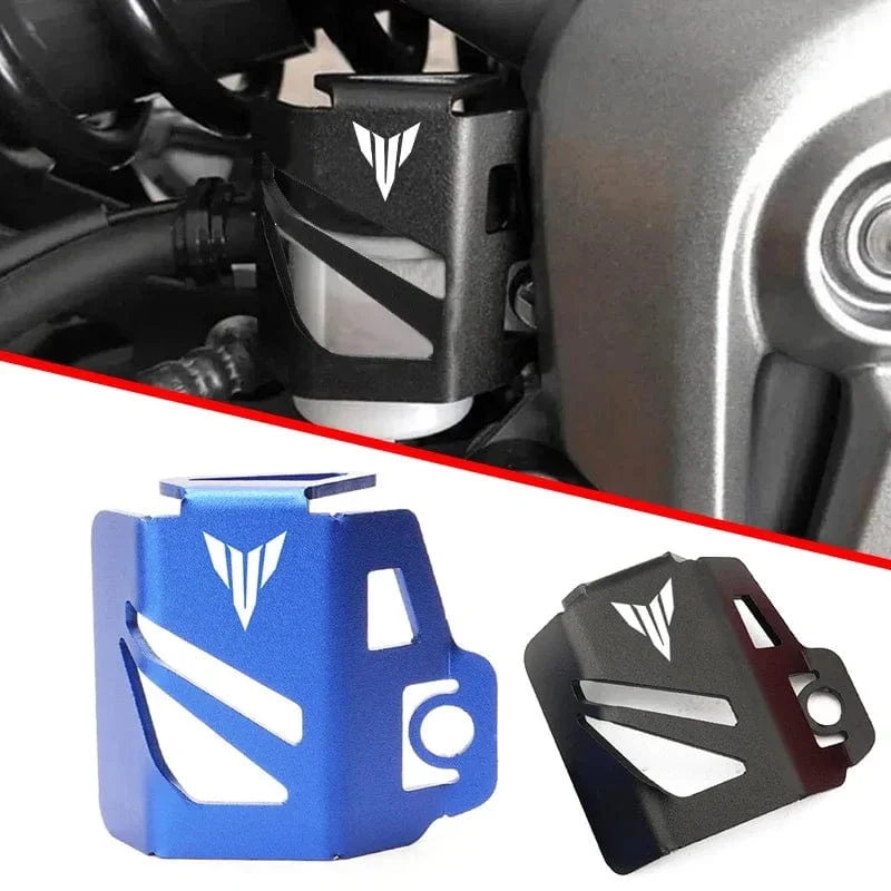 Für Yamaha MT07 MT09 MT03 MT10 MT25 MT125 MT 07 09 10 25 FZ07 FZ09 Motorrad Hinten Brems Flüssigkeit Reservoir Abdeckung Schutz schutz
