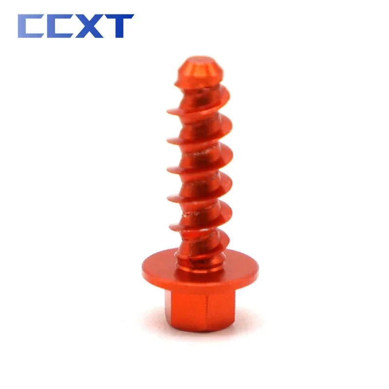 10Pcs CNC Motorrad Selbstschneidende Schraube Bolzen Kit Für KTM SX SXF XC XCW XCF EXC EXCF 125-530 2004-2021 2022 2023 Universal Teile