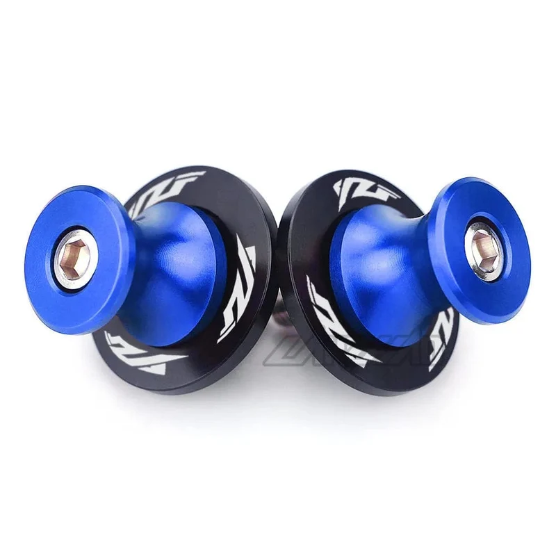 YZF-Motorrad-Schwingenspulen, M6-Ständerschrauben, CNC-Aluminium-Motorradzubehör für Yamaha YZF R3 R25 R6 R1 2013-2019