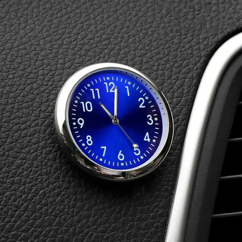 Mini Uhr Mini Quarz Uhr Licht Emittierende Elektronische Uhr Wasserdicht Fahrrad Motorrad Uhr Dashboard Auto Uhr