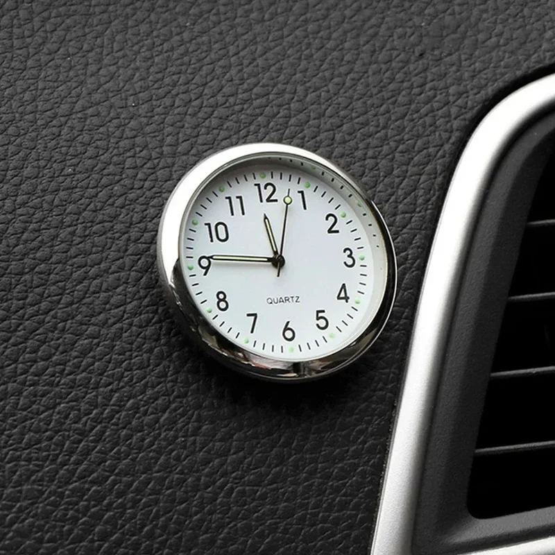 Mini Uhr Mini Quarz Uhr Licht Emittierende Elektronische Uhr Wasserdicht Fahrrad Motorrad Uhr Dashboard Auto Uhr
