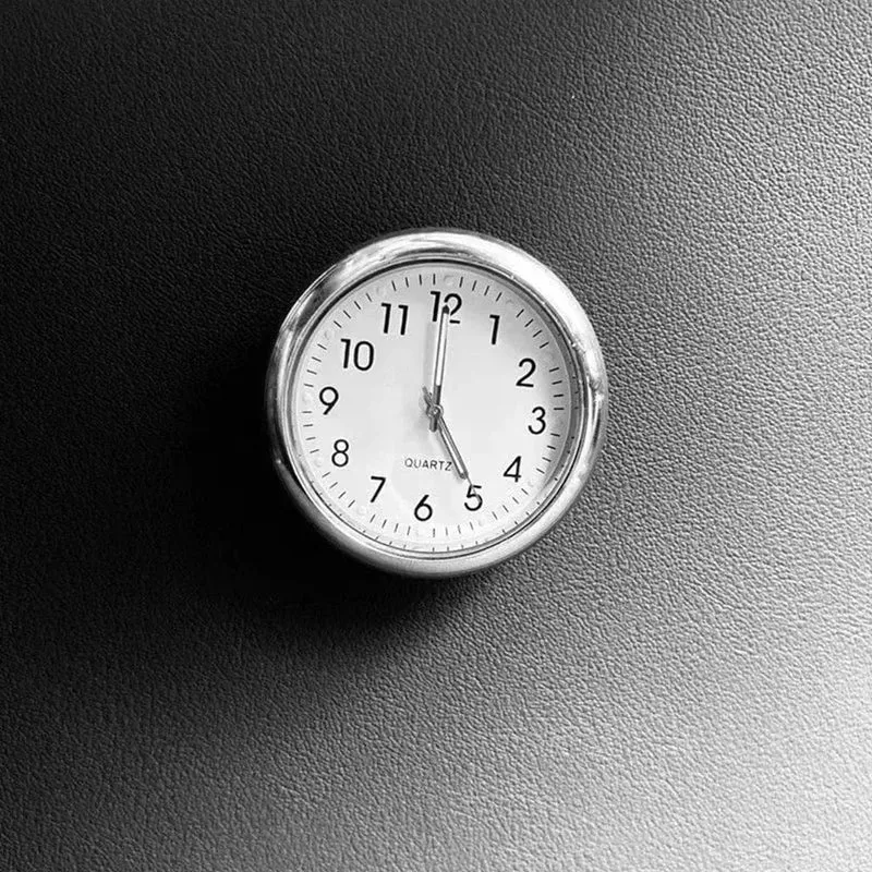 Mini Uhr Mini Quarz Uhr Licht Emittierende Elektronische Uhr Wasserdicht Fahrrad Motorrad Uhr Dashboard Auto Uhr