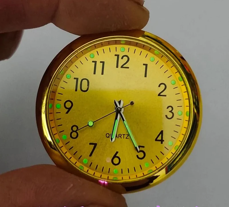 Mini Uhr Mini Quarz Uhr Licht Emittierende Elektronische Uhr Wasserdicht Fahrrad Motorrad Uhr Dashboard Auto Uhr