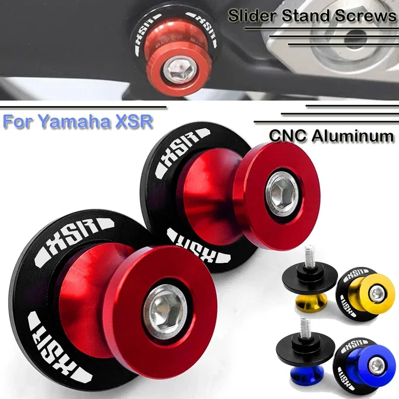 M6 Für YAMAHA XSR700 XSR900 XSR155 XSR 700 900 155 2023 2022 2021 2020 Motorrad Zubehör Schwinge Spool Slider Stand Schrauben