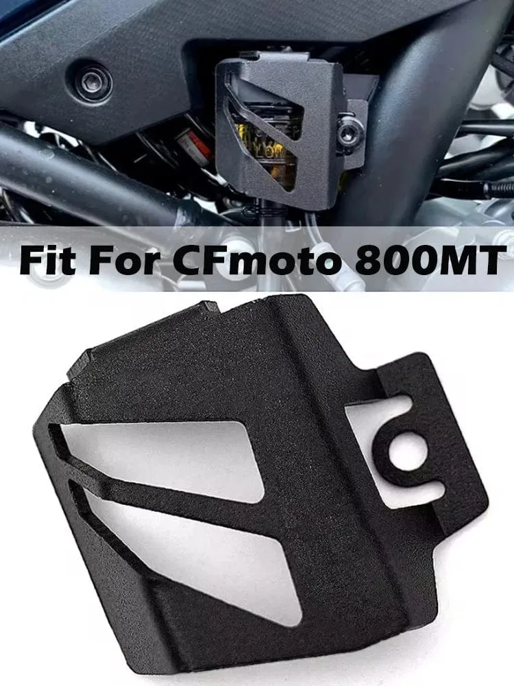 Für CFMOTO 800MT 800 MT 2021-2023 MT800 CF MOTO 800 Motorradzubehör CNC-Hinterradbremsflüssigkeitsbehälterabdeckung Schutzschutz