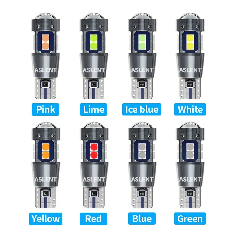2/4 STÜCKE Hohe Qualität T10 W5W 168 192 Led Rücklicht 3030 10smd 12 V Auto Lampe CANBUS KEIN Fehler Auto Marker Parkplatz Birne 6000 K ASLENT