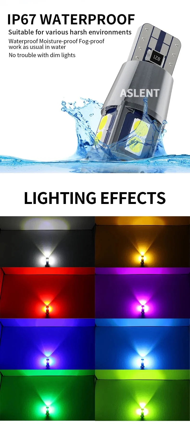 2/4 STÜCKE Hohe Qualität T10 W5W 168 192 Led Rücklicht 3030 10smd 12 V Auto Lampe CANBUS KEIN Fehler Auto Marker Parkplatz Birne 6000 K ASLENT