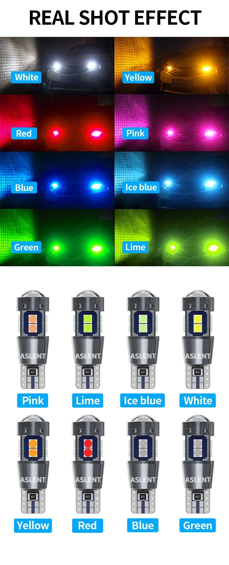 2/4 STÜCKE Hohe Qualität T10 W5W 168 192 Led Rücklicht 3030 10smd 12 V Auto Lampe CANBUS KEIN Fehler Auto Marker Parkplatz Birne 6000 K ASLENT