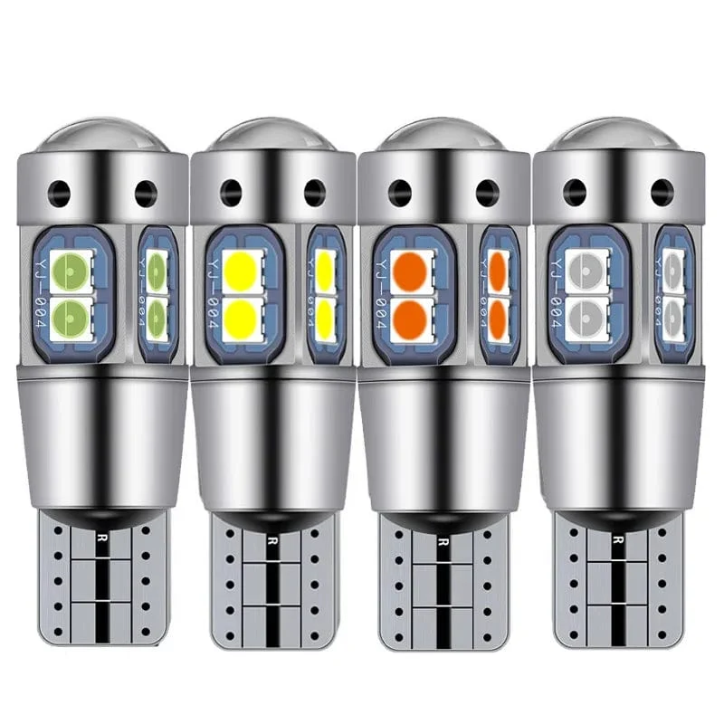 2/4 STÜCKE Hohe Qualität T10 W5W 168 192 Led Rücklicht 3030 10smd 12 V Auto Lampe CANBUS KEIN Fehler Auto Marker Parkplatz Birne 6000 K ASLENT