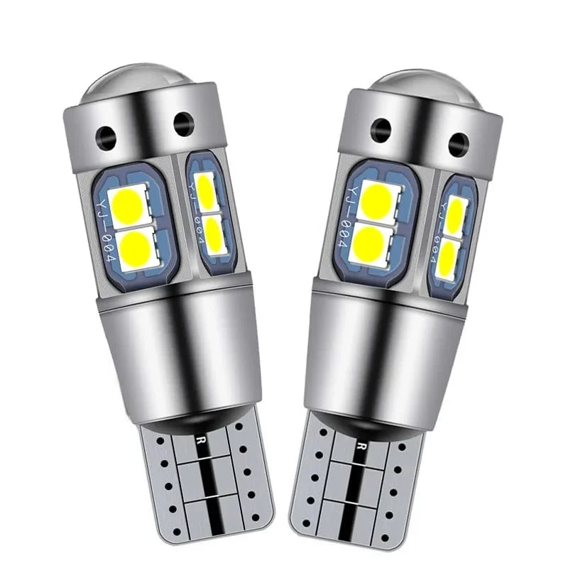 2/4 STÜCKE Hohe Qualität T10 W5W 168 192 Led Rücklicht 3030 10smd 12 V Auto Lampe CANBUS KEIN Fehler Auto Marker Parkplatz Birne 6000 K ASLENT