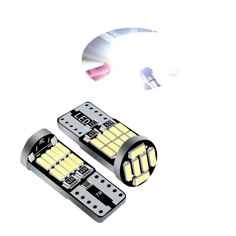 10 stück Canbus W5W T10 194 LED Auto Glühbirne 26SMD 4014 Auto Hohe Helle Keil Lizenz Platte Freiheit Dome tür Lampe 12V