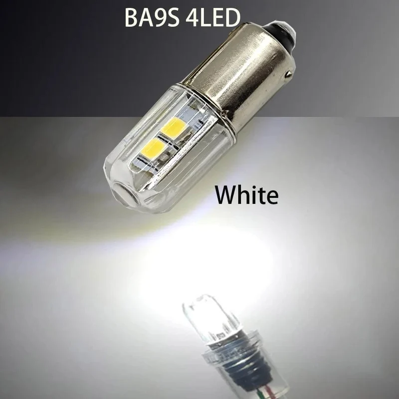 2 STÜCKE BA9S T4W LED Auto glühbirne T2W T3W H5W innen Auto LED Kennzeichen licht DC12V 12913 12910 12929 BA9 57 756 1816 1891