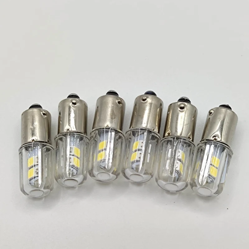 2 STÜCKE BA9S T4W LED Auto glühbirne T2W T3W H5W innen Auto LED Kennzeichen licht DC12V 12913 12910 12929 BA9 57 756 1816 1891