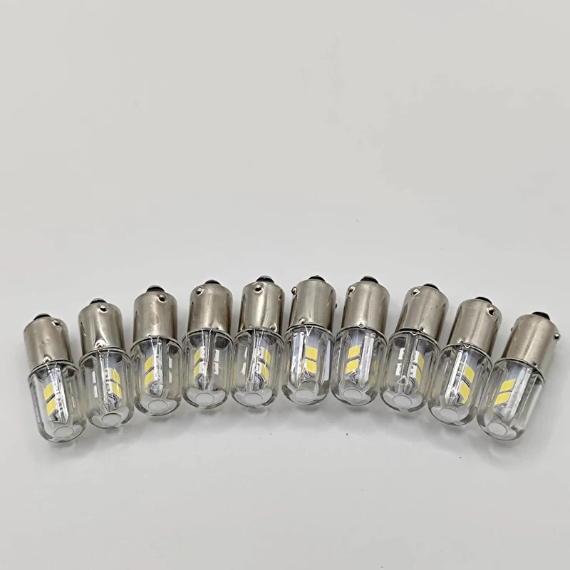2 STÜCKE BA9S T4W LED Auto glühbirne T2W T3W H5W innen Auto LED Kennzeichen licht DC12V 12913 12910 12929 BA9 57 756 1816 1891