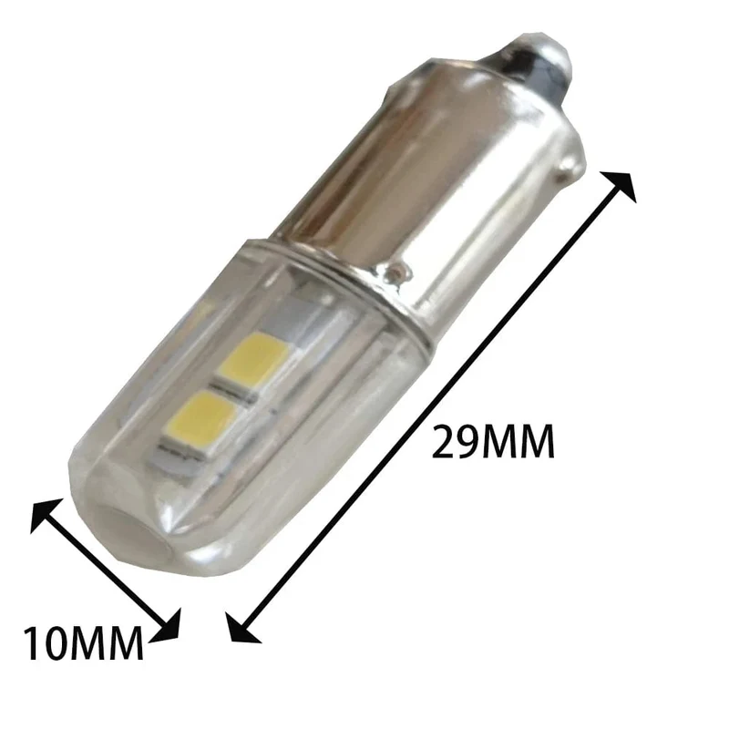 2 STÜCKE BA9S T4W LED Auto glühbirne T2W T3W H5W innen Auto LED Kennzeichen licht DC12V 12913 12910 12929 BA9 57 756 1816 1891