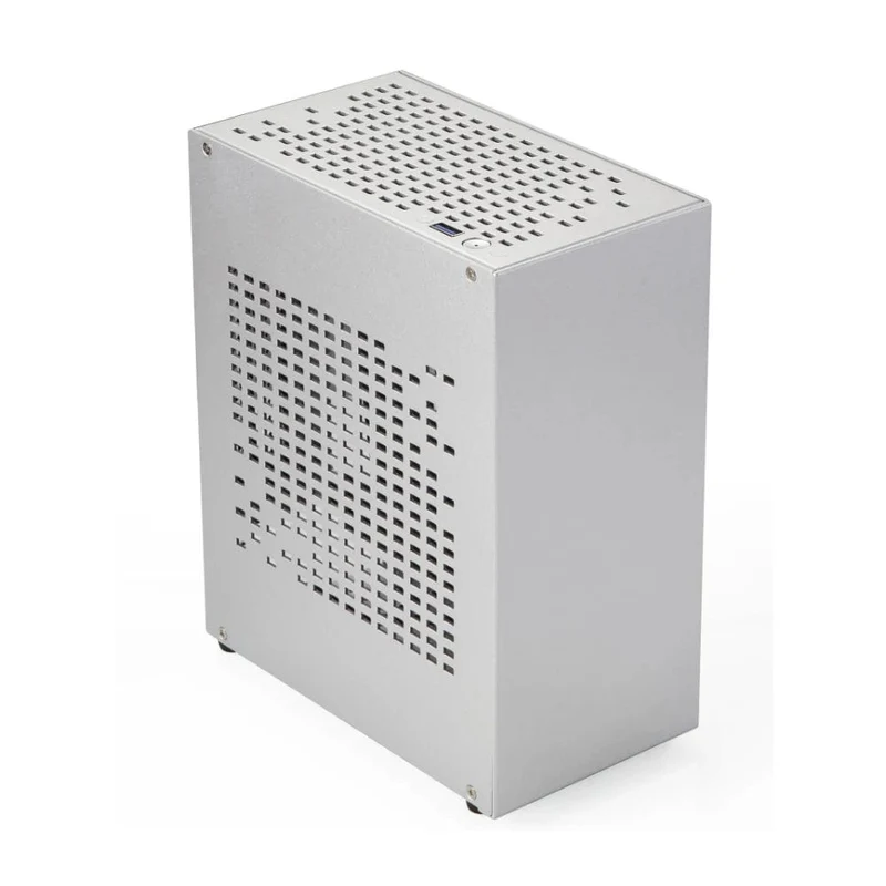 Vollaluminium 2.0mm HTPC Mini ITX A4 Chassis Spiel Computer Unterstützung Grafikkarte RTX2070 I5 Diskrete Display Fall K39 A07 A39