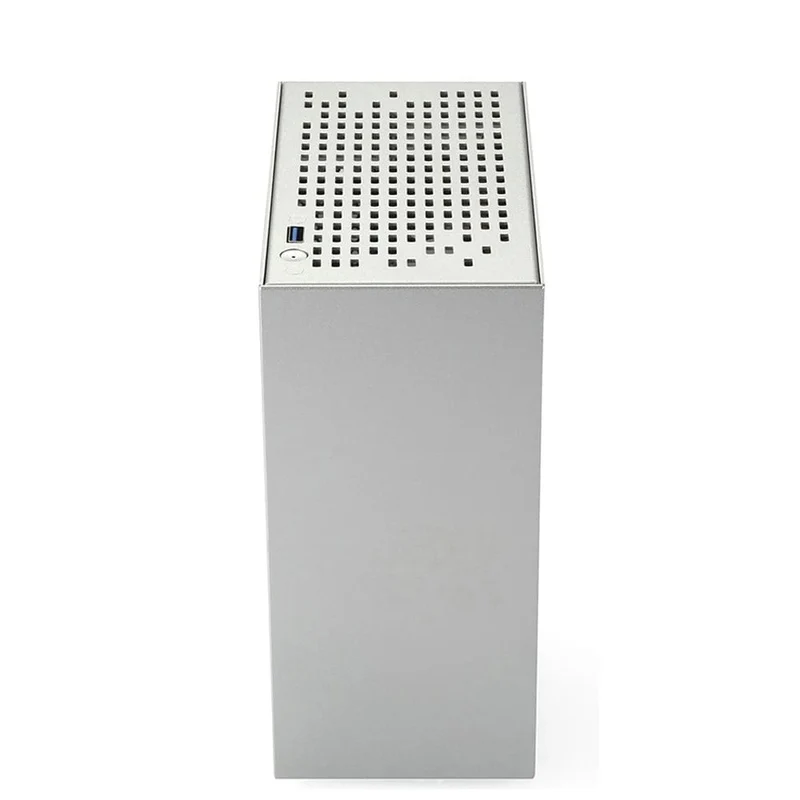 Vollaluminium 2.0mm HTPC Mini ITX A4 Chassis Spiel Computer Unterstützung Grafikkarte RTX2070 I5 Diskrete Display Fall K39 A07 A39