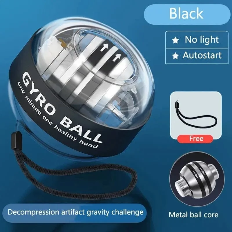 Gyroscopic Powerball Autostart Range Gyro Power Wrist Ball Arm Hand Muscle Force Trainer Fitnessgeräte Dekompressionsspielzeug