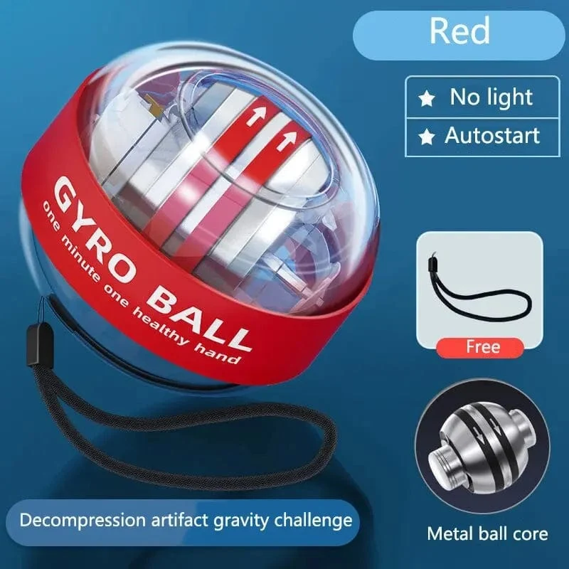 Gyroscopic Powerball Autostart Range Gyro Power Wrist Ball Arm Hand Muscle Force Trainer Fitnessgeräte Dekompressionsspielzeug