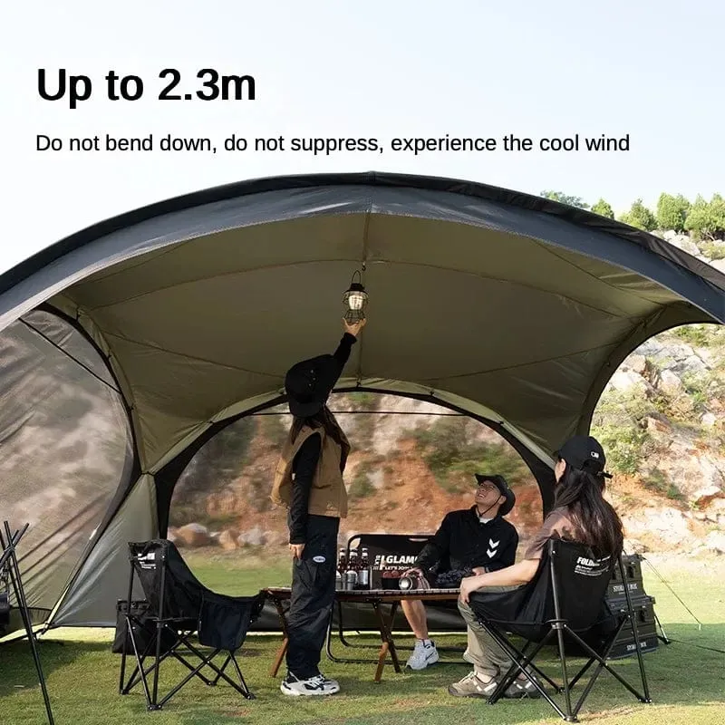 8–10 Personen Camping-Kuppelzelte, Outdoor-Kuppelplane oder Zubehör für den Garten, großes Vordach, Strandmarkise, wasserdichtes Zelt, Picknick-Pergola-Zelt