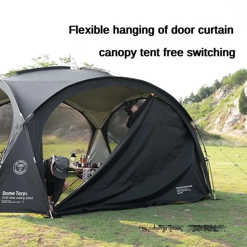 8–10 Personen Camping-Kuppelzelte, Outdoor-Kuppelplane oder Zubehör für den Garten, großes Vordach, Strandmarkise, wasserdichtes Zelt, Picknick-Pergola-Zelt