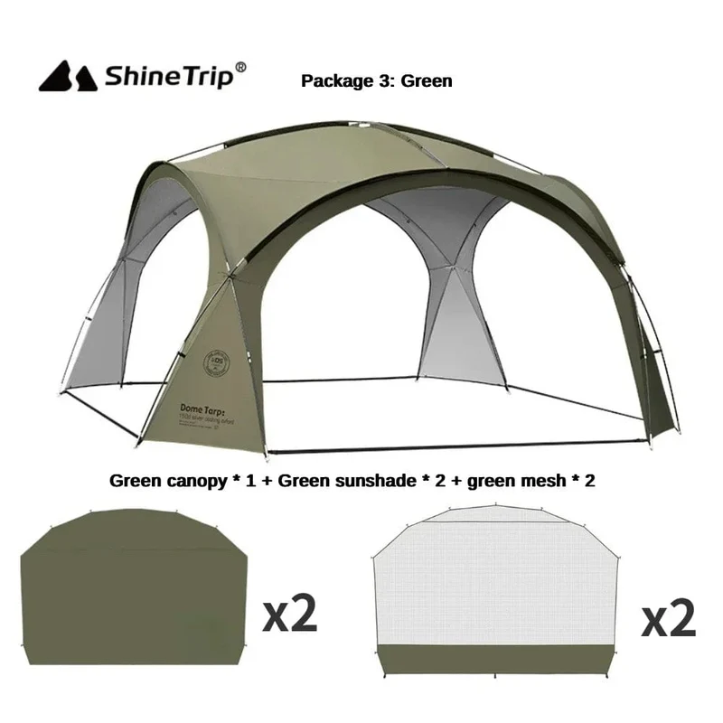8–10 Personen Camping-Kuppelzelte, Outdoor-Kuppelplane oder Zubehör für den Garten, großes Vordach, Strandmarkise, wasserdichtes Zelt, Picknick-Pergola-Zelt
