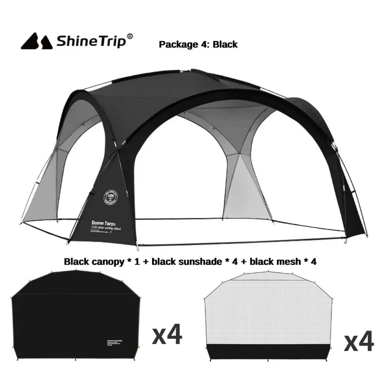 8–10 Personen Camping-Kuppelzelte, Outdoor-Kuppelplane oder Zubehör für den Garten, großes Vordach, Strandmarkise, wasserdichtes Zelt, Picknick-Pergola-Zelt