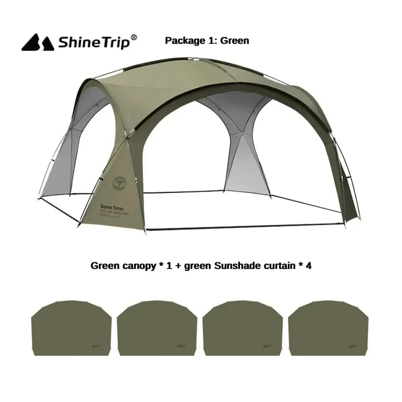 8–10 Personen Camping-Kuppelzelte, Outdoor-Kuppelplane oder Zubehör für den Garten, großes Vordach, Strandmarkise, wasserdichtes Zelt, Picknick-Pergola-Zelt