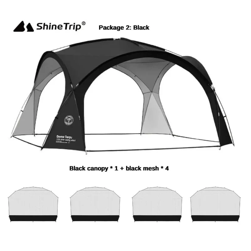8–10 Personen Camping-Kuppelzelte, Outdoor-Kuppelplane oder Zubehör für den Garten, großes Vordach, Strandmarkise, wasserdichtes Zelt, Picknick-Pergola-Zelt